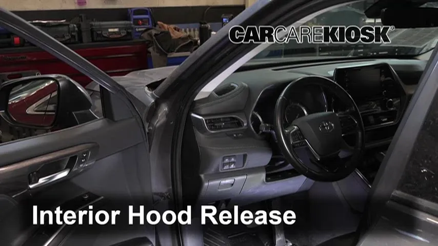 2022 Toyota Highlander Hybrid Limited 2.5L 4 Cyl. FHEV Capot